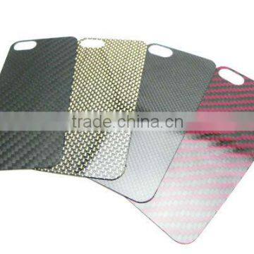 Carbon Fiber Mobile Cell Phone Backing Plate Custom Made Size Shape Colour Print Logo OEM/ODM