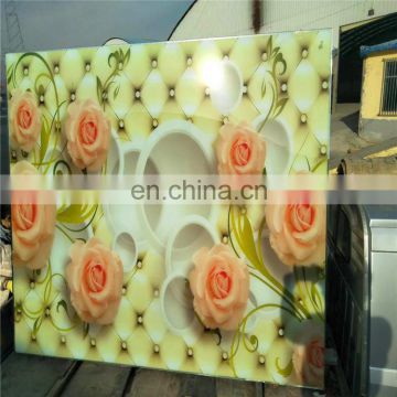 Various patterns Decorative Float Glass Panels hot sales