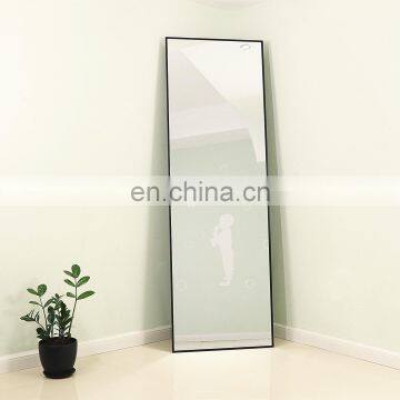 Floor Standing Bevel Full Length Mirror For Bedroom