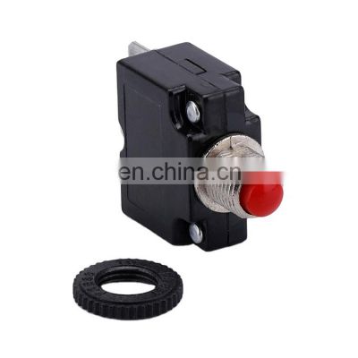 5A 10A 20A 25A 30A Push to Reset Circuit Breaker 125/250VAC 32VDC Current thermal overload protector