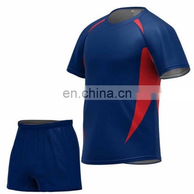 Wholesale Breathable Quick Dry Men Sports Rugby Uniform / Football Wear american rugby uniform For Sale