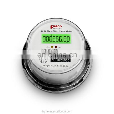 ANSI us standard multifunction socket energy meter for 200A