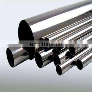 ASTM Mirror polished Welded  201 304 316 321 304L Stainless Steel Round Pipe