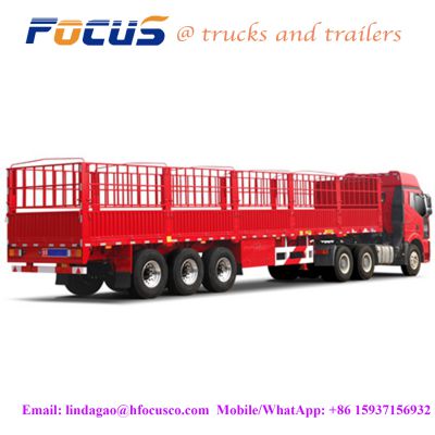 China Capacity Fence Cargo Trailer,CHINA WHOLESALE TRAILER SUPPLIERS -  FENCE TRUCK SEMI TRAILLER