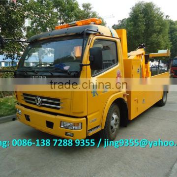 Famous Dongfeng 5 ton rotator tow truck,small wrecker tow truck on sale in Kyrgyzstan