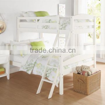 High-end Solid Wood Kid's Bed With Ladder