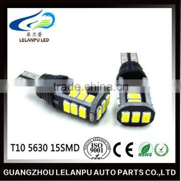 auto lamp T10 5630 15SMD Canbus led 12V interior reading light for car