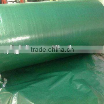 green pe fabric in rolls