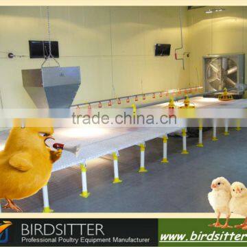 new year hot sale automatic modern broiler feeding pan system