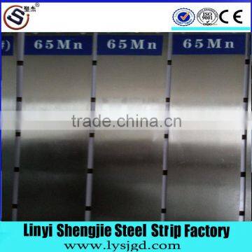 65Mn cold rolled hot treatment spring steel strip