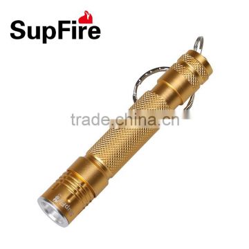 SupFire A1 using AAA battery mini pocket lamp key chains