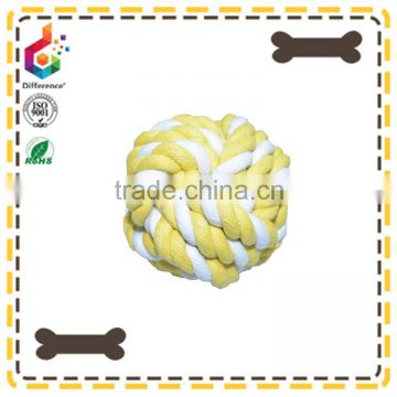 Customised handmade pet toys soft cotton rope dog toy