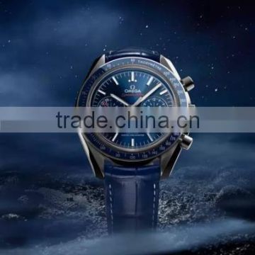 Royal blue dial 3 in 1 wristwatches multifuction mechanical watch