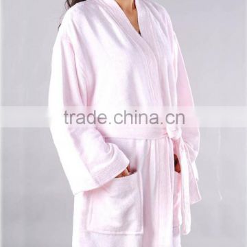 wholesale 100% cotton hotel towel bathrobe