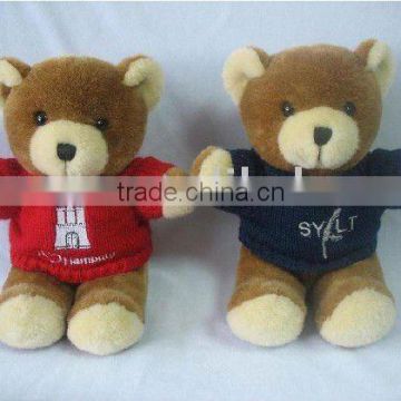 10" Bear with two Colours Sweater