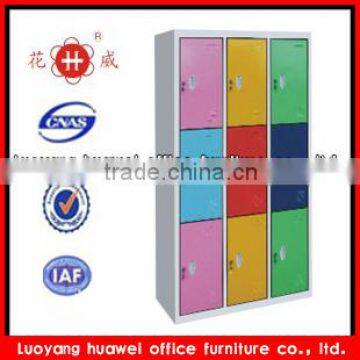 9 door steel locker for school students