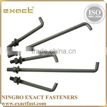 FACTORY SUPPLY HIGH QUALITY ZINC/HDG ASSEMBLED WITH WASHER AND NUT STEEL ANCHOR BOLT