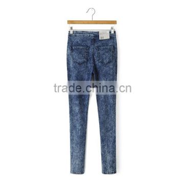 cheap china wholesale clothing strong elastic denim pant