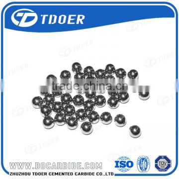 Cemented carbide ball for bearing