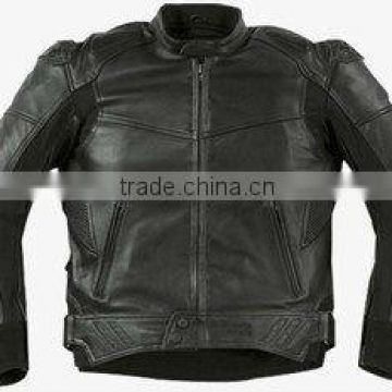 DL-1191 Leather Motorbike Jacket