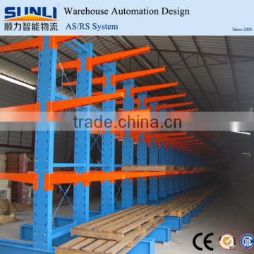 Warehouse PVC Storage Arm Heavy Duty Cantilever Racking