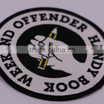 The Newest Hot Sale Custom Iron-on Woven Patch For Clothing