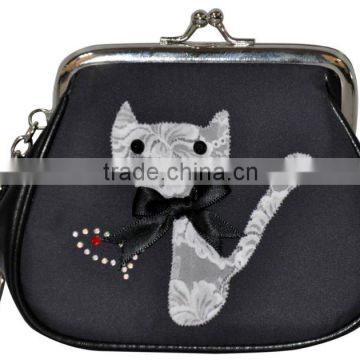 Cheap clip printed coin pouch /Promotional Coin Pouches