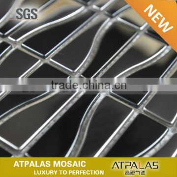 AMI4001 304 stainless steel wave shape mosaic wall tiles