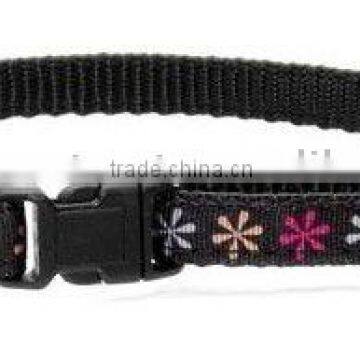 3/8" Fashion Nylon Black Burst Collars