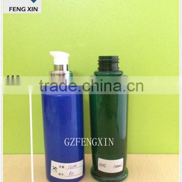 150ml High Quality Boston Round PET plastic bottle for cosmetic