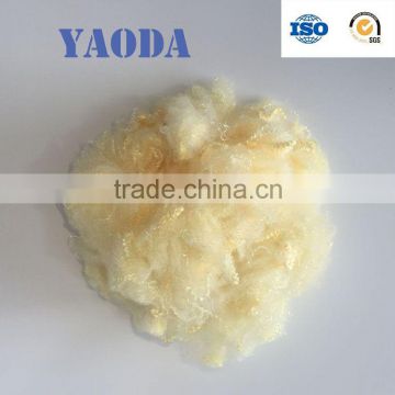 Solid Yellow Polyester Staple Fiber