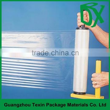 guangzhou manufacturer wraping stretch fim transparent soft PE with best price