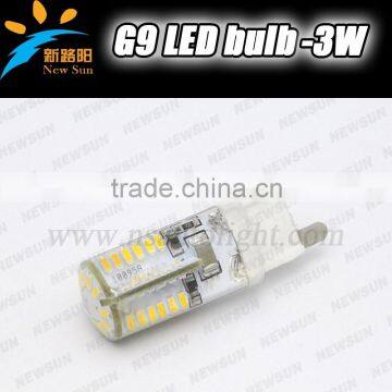 Cheap price G9 LED Lamps Corn Bulbs Light 3w 220V Super Bright Mini Candle Crystal Chandelier lighting G9 led bulbs