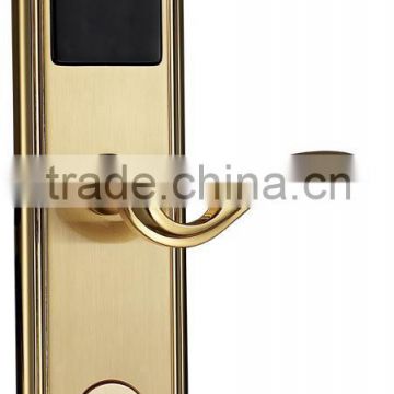 Luxury K-3000B6-2 Zinc Alloy Low Temperature Working RFID Smart card lock for Hotel Doors