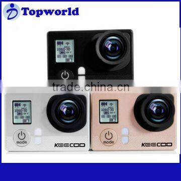 Original New arrival KEECOO Wifi Sports/Action Camera 30Meter waterproof 1080P Action DV in stock