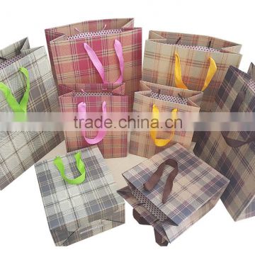 double side printed gift shopping paper bag