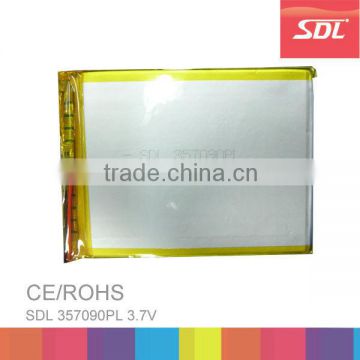 Factory SDL Lithium polymer battery Vaious size Li-pol battery for MP3 MP4 tablet pc etc.