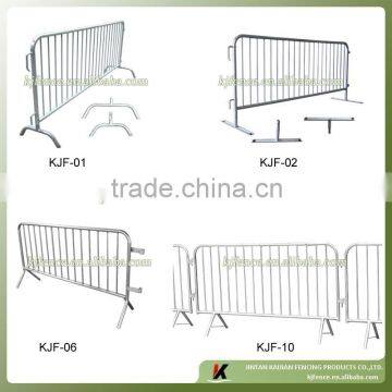 Portable steel fence