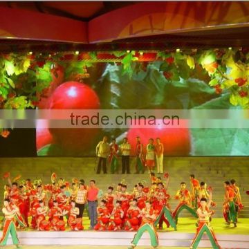 2015 Hot alibaba outdoor portable stage curtains led