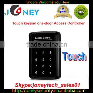 Touch Keypad Single Door Access Control Security Systems with WG26 Backlit Optional