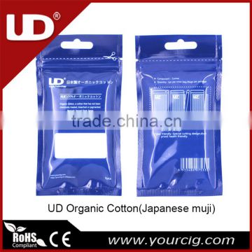 High quality 2016 UD Organic vape cotton
