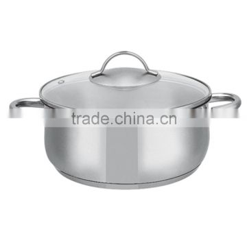 2015 hot sale stainless steel cook pot with lid for korea market