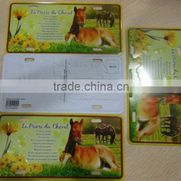 embossed souvenir printing postcard