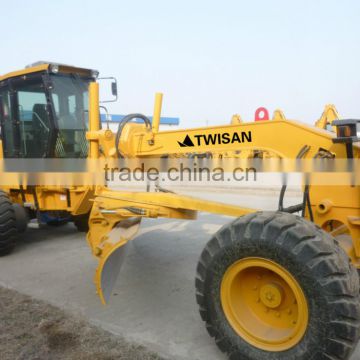 Chinese grader on sale, 220hp shanghai engine high quality, industrial machine