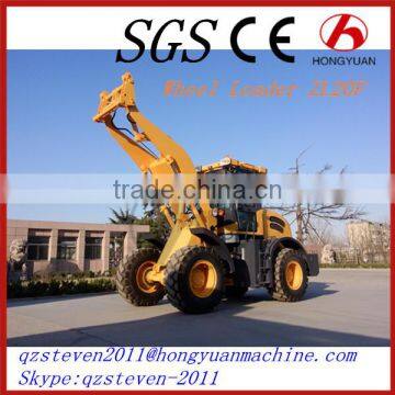 Hongyuan Brand CE Certificated Articulated 2.0 Ton Wheel Loader ZL20F