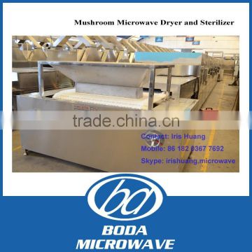 Microwave industrial mushroom dryer and sterilizer/ fungus drying machine and sterilization machine