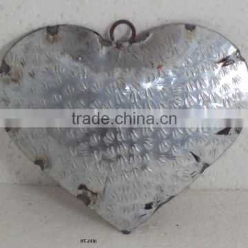 Hanging Metal Heart,Vintage Metal Decorative Hearts