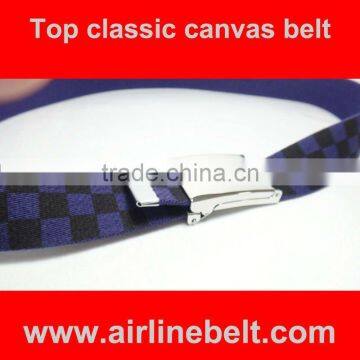 Top quality classic fashion checkered design belt