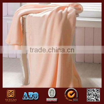 polyester super soft coral fleece knitted throw