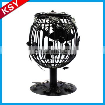 Best Quality Factory Direct Sales 3 Small Bird Cage Metal Candle Lantern Holders